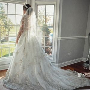 Wedding dress ! Two piece , Mermaid and ball gown princess dress!